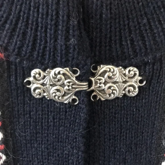 A.S Evebøfoss 100% WOOL NORDIC Sweater EUC Sz 42 - Picture 4 of 7